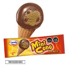 Helado Mini Cono Luppo Manjar Trendy