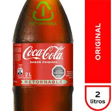 [7801610001295] Bebida Coca Cola Original Retornable 2 Lt