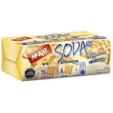 [7802230086648] Galletas Mckay Soda Clásica 180G